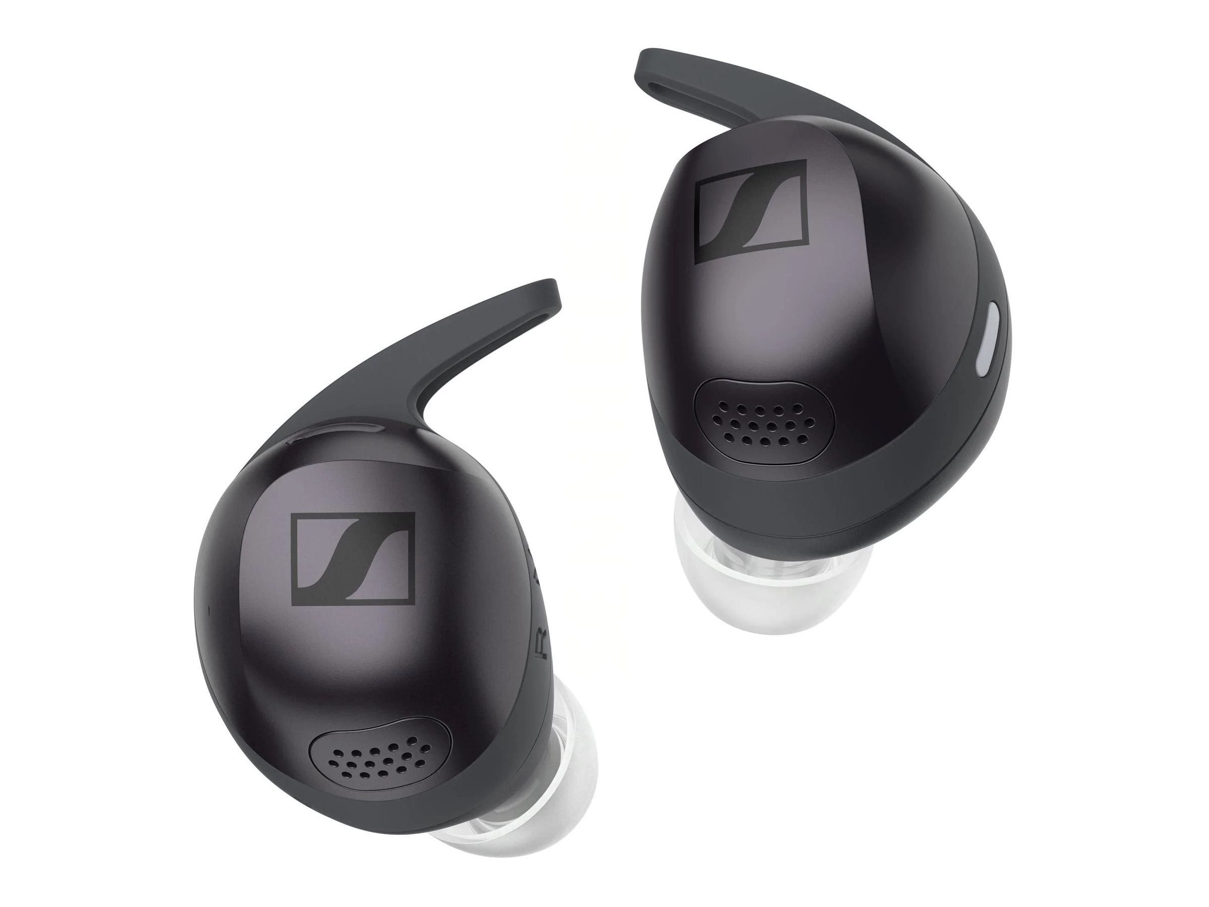 Sennheiser MOMENTUM Sport true wireless earphones with Product shot Front 79950