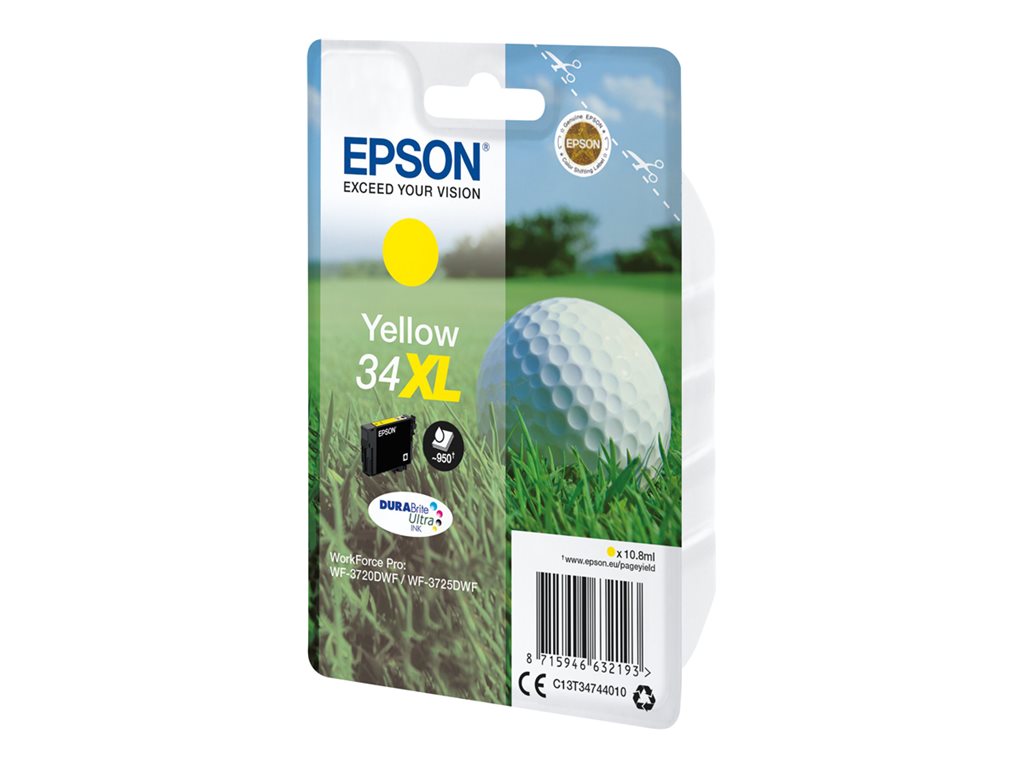 EPSON 2LB Singlepack 34XL Ink Yellow w/s