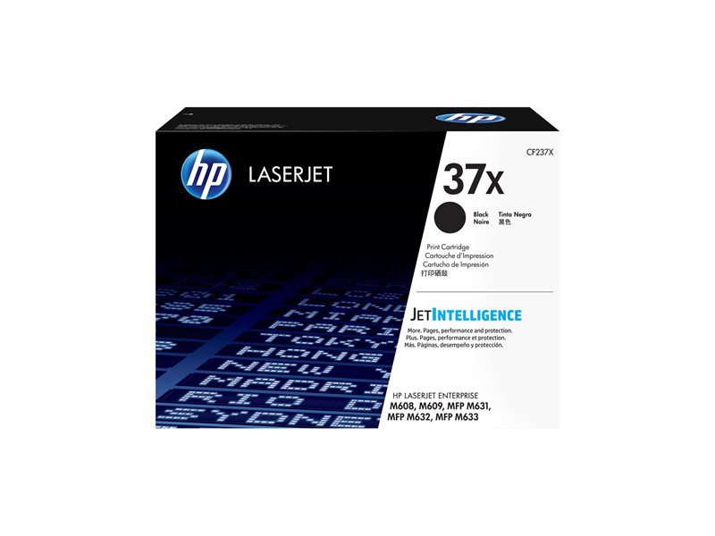 HP 37X LaserJet Toner Cartouche Noir HY