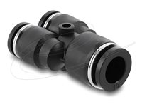 Delock Pneumatic Connector 2 x 8 mm to 1 x 10 mm with mounting hole Y-shape