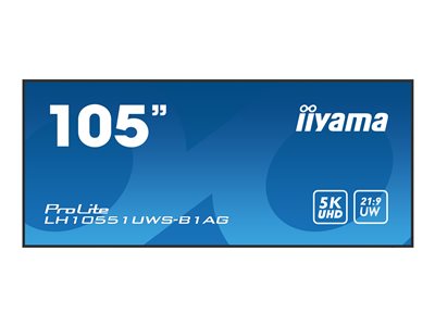 IIYAMA 265,9cm(105) LH10551UWS-B1AG 21:9 HDMI+DP+USB-C bl. retail - LH10551UWS-B1AG