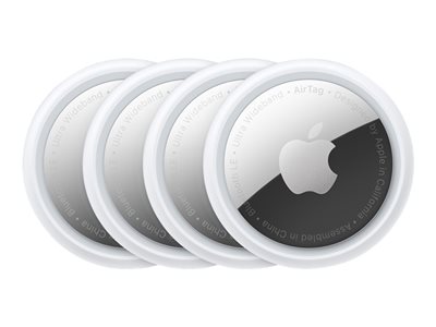 Apple AirTag - Anti-Verlust Bluetooth-Tag für Handy, Tablet (Packung mit 4) - für iPhone/iPad/iPod