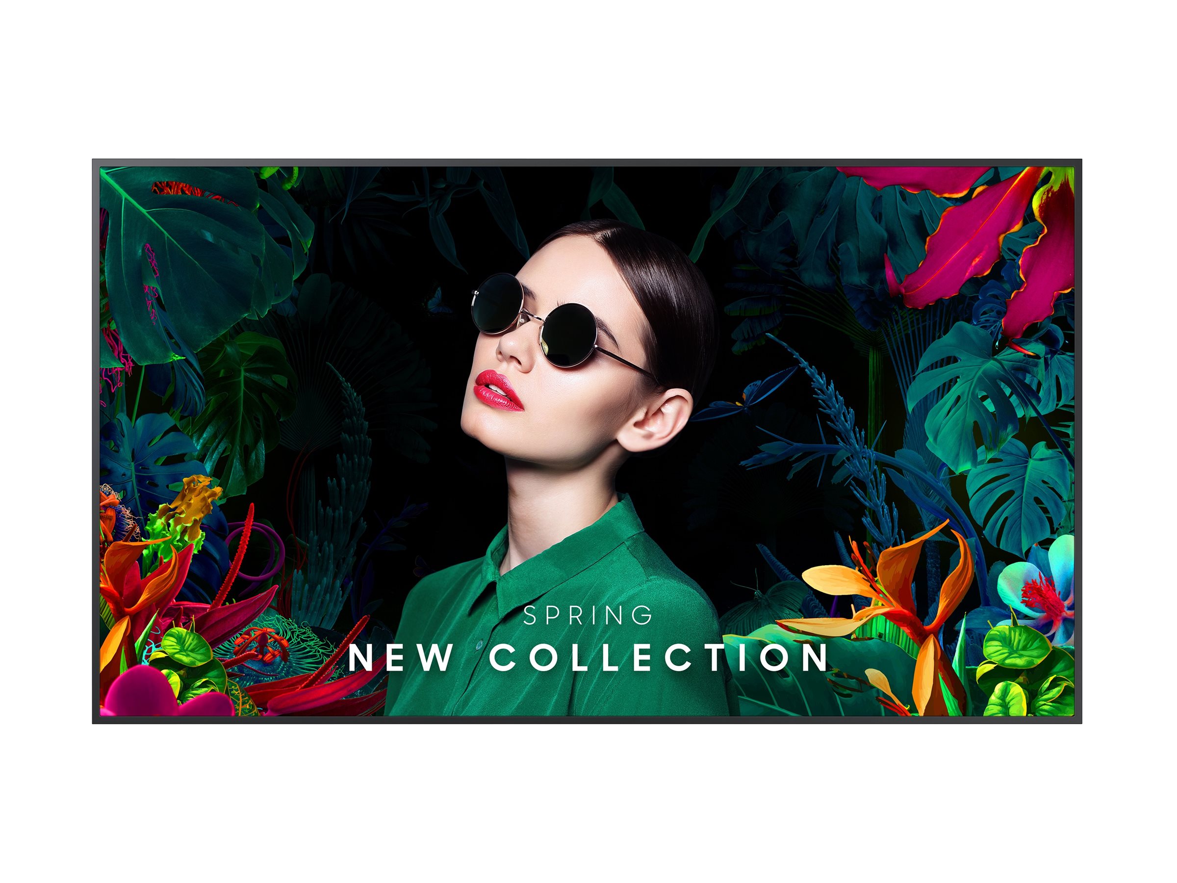Samsung QM75C QMC Series, 75" LED-backlit LCD display, Crystal UHD, 4K, for digital signage