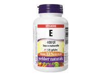 Webber Natural's Vitamin E 400IU - 120s