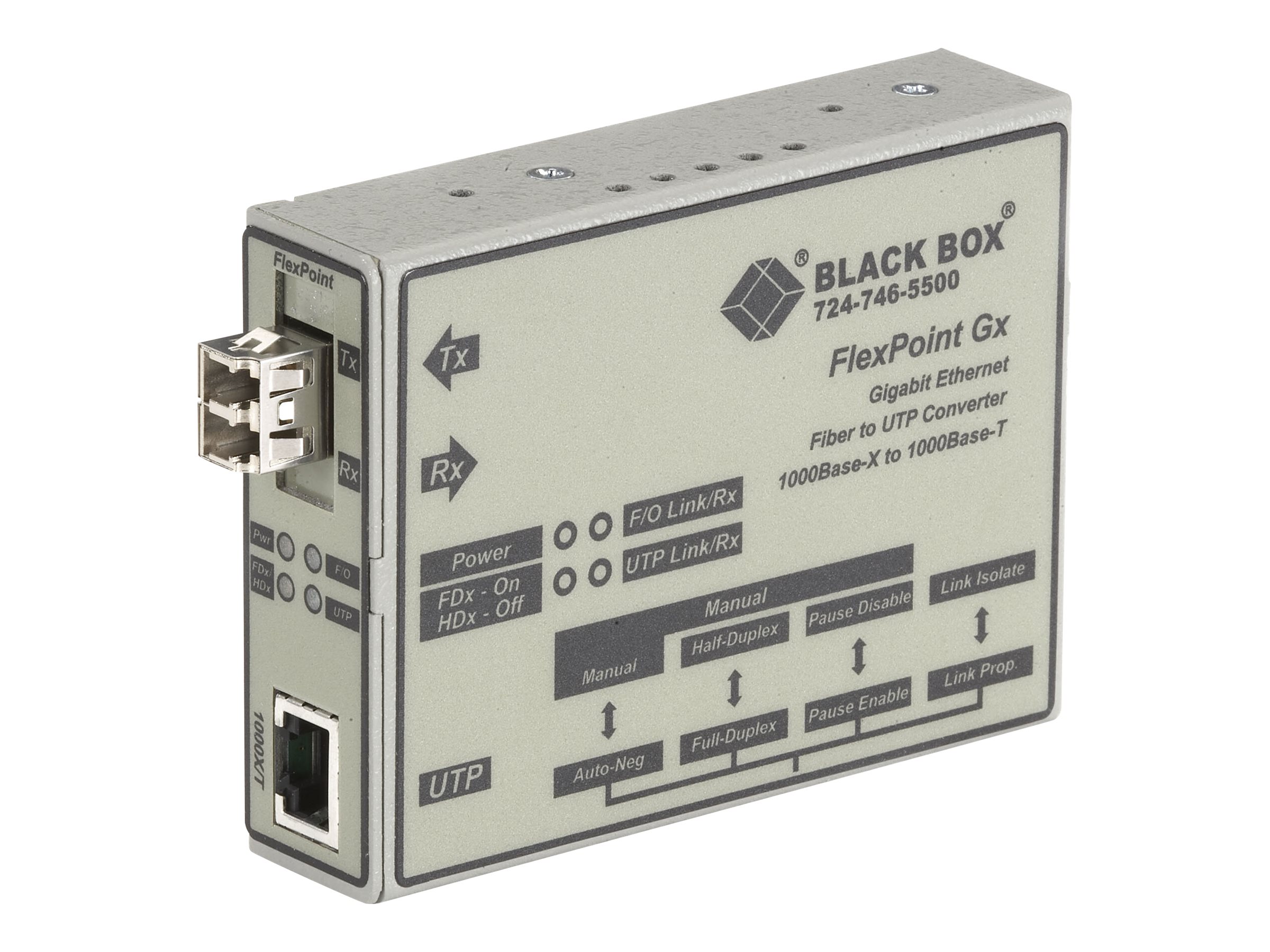 Black Box FlexPoint Modular Media Converter