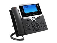 Cisco IP Phone 8841 VoIP phone SIP, RTCP, RTP, SRTP, SDP 5 lines charcoal 