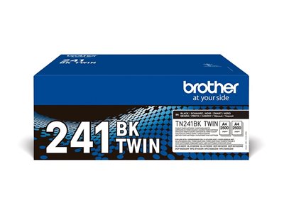 TN241BK - 2-pack - black - original - toner cartri
