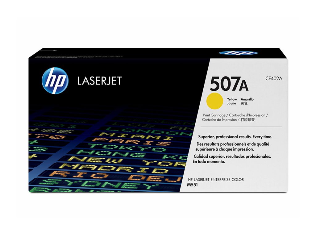 HP Toner 507A yellow HV