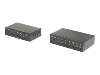 Multi-Input HDBaseT Extender Kit - Built-In Switch