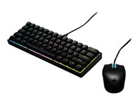 CORSAIR Gaming K65 RGB MINI 60% Tastatur Mekanisk RGB Kabling USA