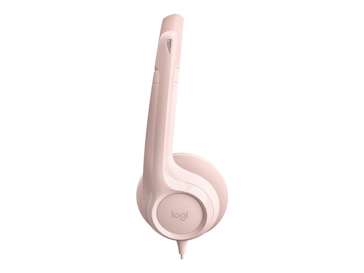 Logitech H390 - Náhlavní souprava - kabelové - USB-A - růžová KRn – foto 5