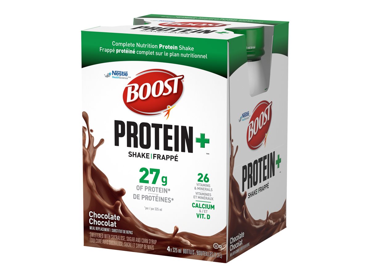 BOOST Protein+ Shake - Chocolate - 4 x 325ml