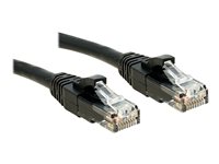 C ble réseau Noir Cat.6 U/UTP, 30m
