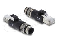 DeLOCK CAT 6 Netværksadapter Sort