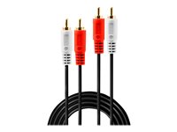 C ble audio Premium 2x RCA m le vers 2x RCA m le, 3m