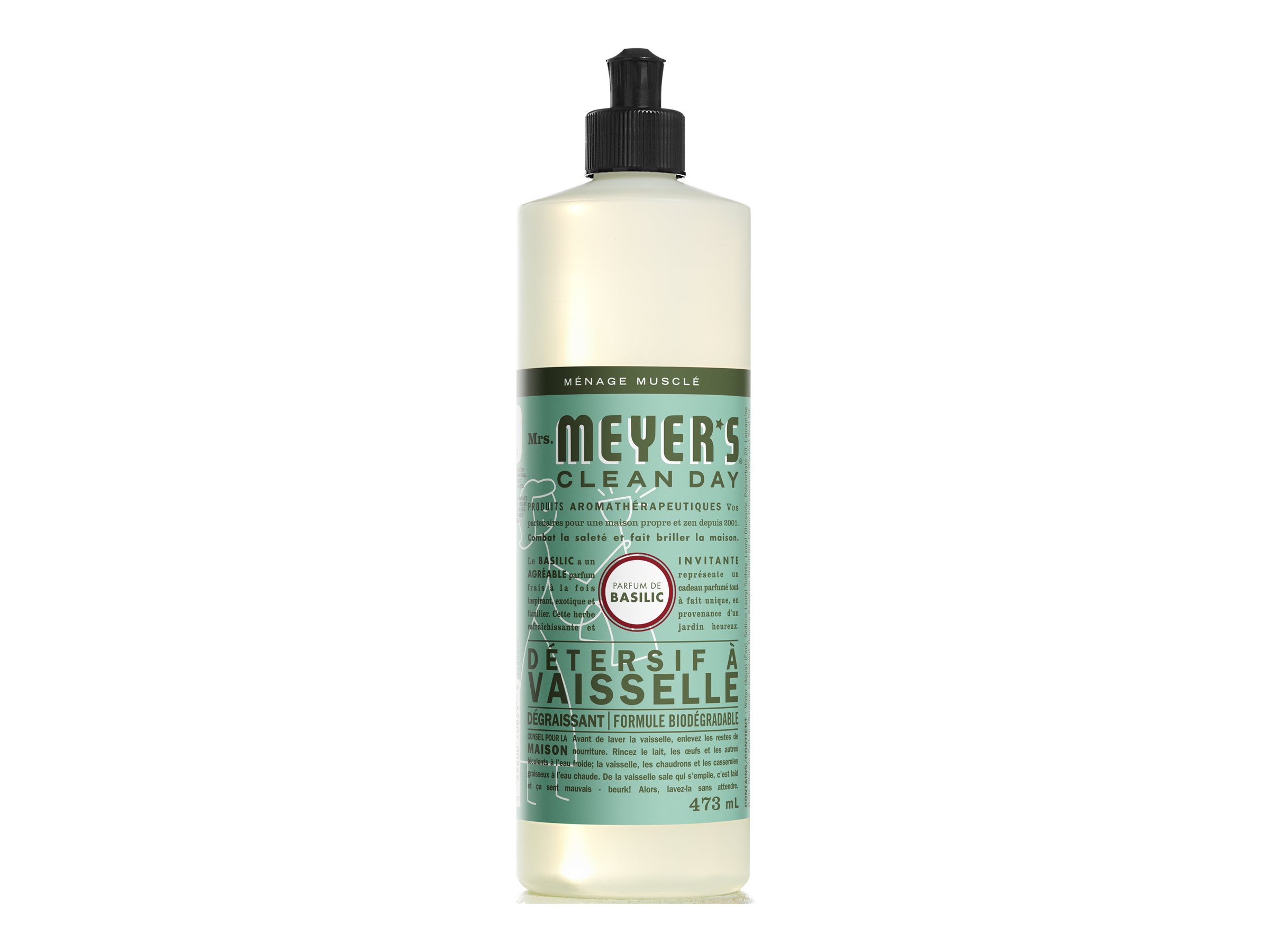 Mrs. Meyer's Clean Day Dish Soap - Basil - 473ml