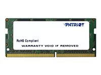 Patriot DDR4  16GB 2666MHz CL19  Ikke-ECC SO-DIMM  260-PIN