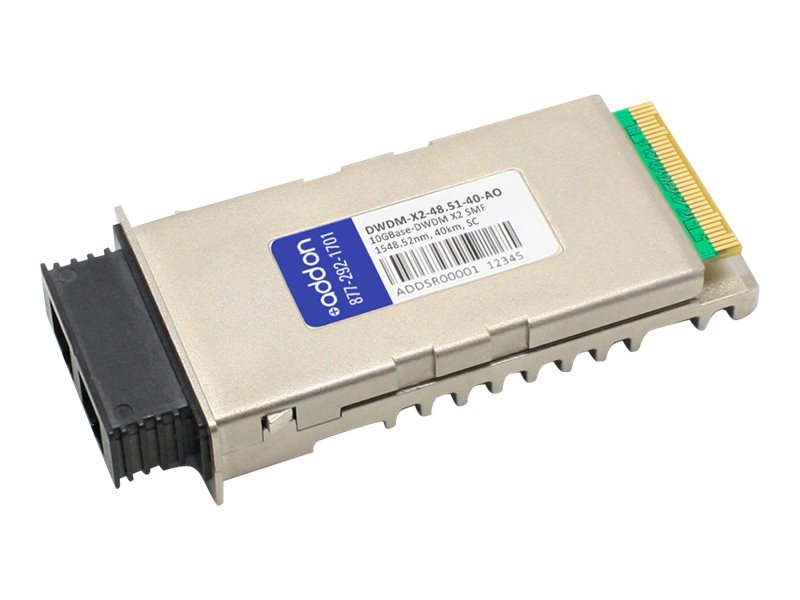 AddOn - X2 transceiver module (equivalent to: Cisco DWDM-X2-48.51-40)