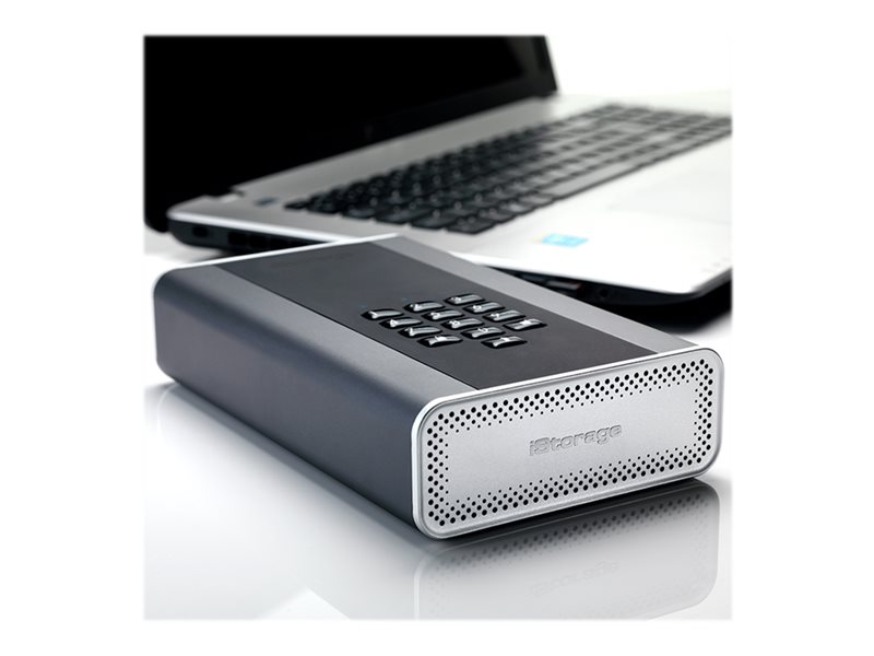 iStorage diskAshur DT - disque dur - 10 To - USB 3.2 - Conformit TAA
