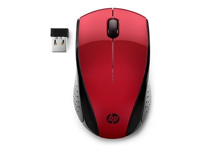 HP Wireless Mouse 220 Red
