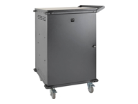 Eaton Tripp Lite Series 48-Device AC Mobile Charging Cart Storage Station for Laptops, Chromebooks, Tablets 120V, NEMA 5-15P, 10 ft. Cord, Black