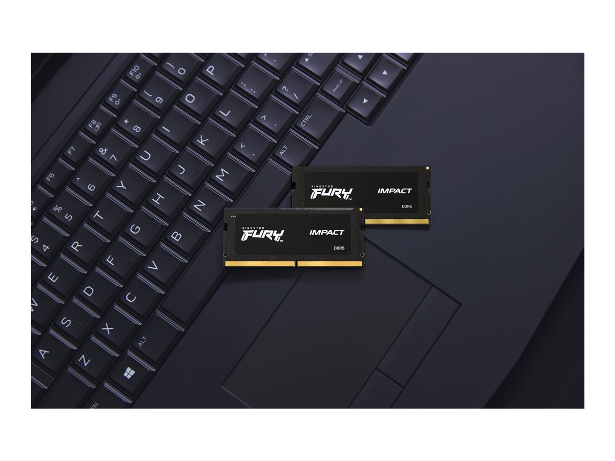 Kingston FURY Impact - DDR5 - sada - 32 GB: 2 x 16 GB - SO-DIMM 262 pinů / PC5-51200 – foto 6