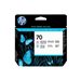HP NO70 TETE IMPRESSION CYAN CL