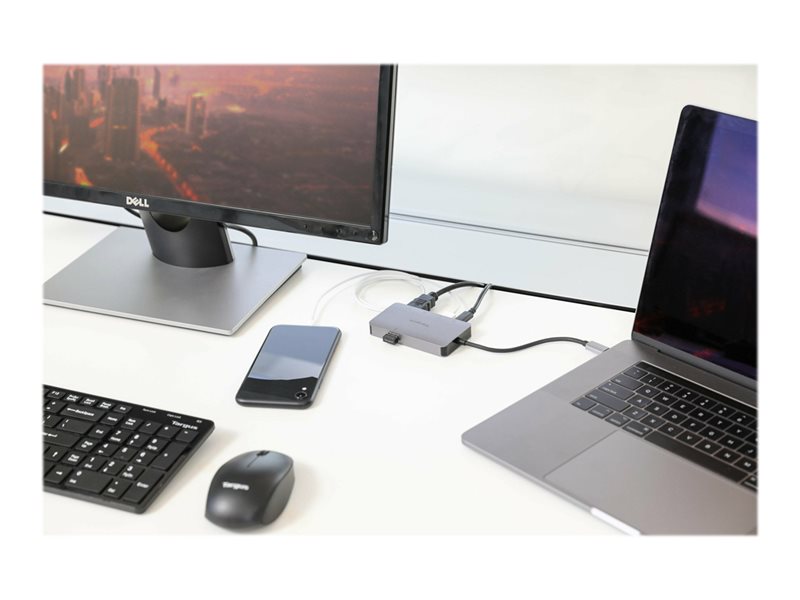 Targus - station d\'accueil - USB-C 3.2 Gen 1 / Thunderbolt 3 - VGA, HDMI - 1GbE