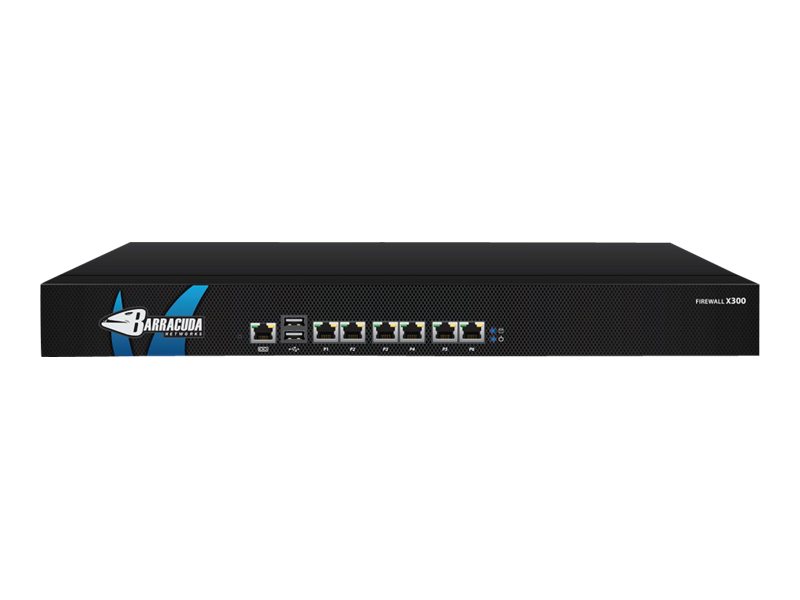 Barracuda NextGen Firewall X-Series X300 | Overview, Specs, Details | SHI
