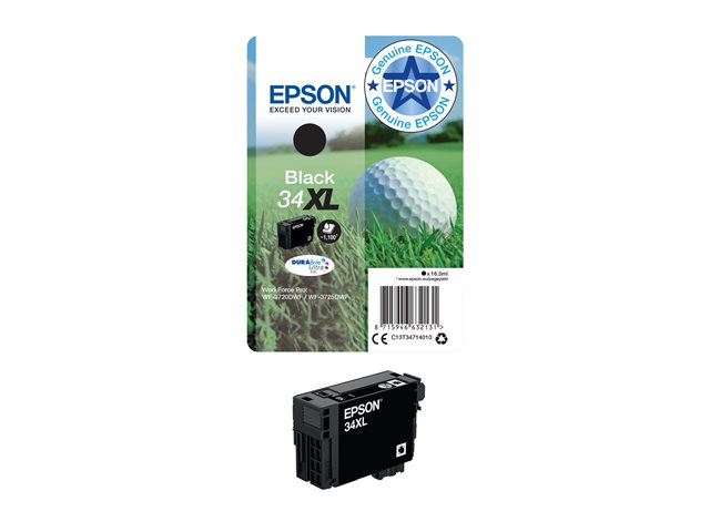 EPSON 4LB Singlepack 34XL Ink Black w/s