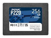 Patriot Solid state-drev P220 256GB 2.5' SATA-600