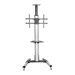 StarTech.com Heavy Duty Rolling Portable TV Cart Stand with Wheels
