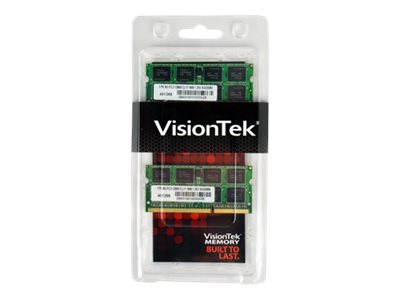 VisionTek - DDR3 - kit - 16 GB: 2 x 8 GB - SO-DIMM 204-pin - 1600 MHz / PC3-12800 - unbuffered