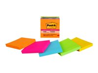 Post-it Super Sticky Energy Boost Collection Notes - 5 x 90 sheets