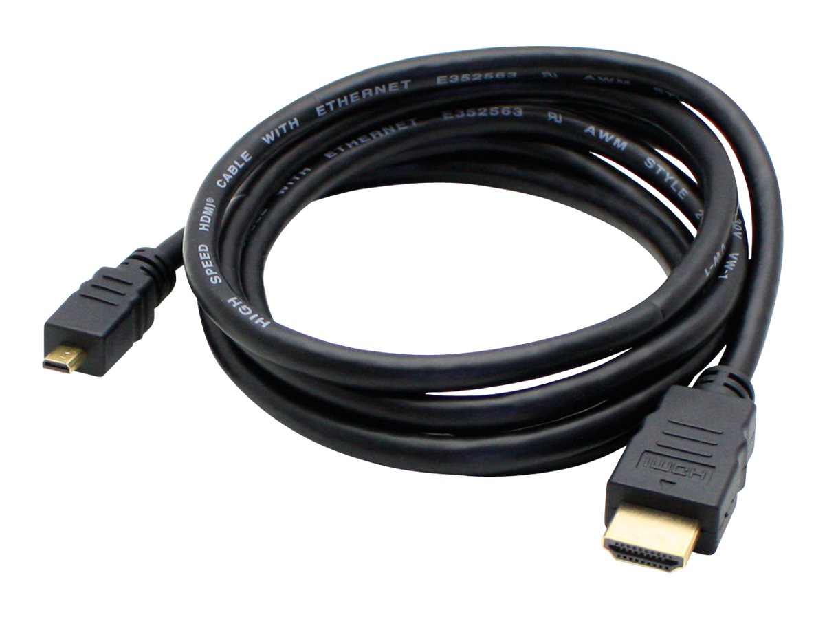 AddOn 5 Pack 3ft HDMI to Micro-HDMI Cable