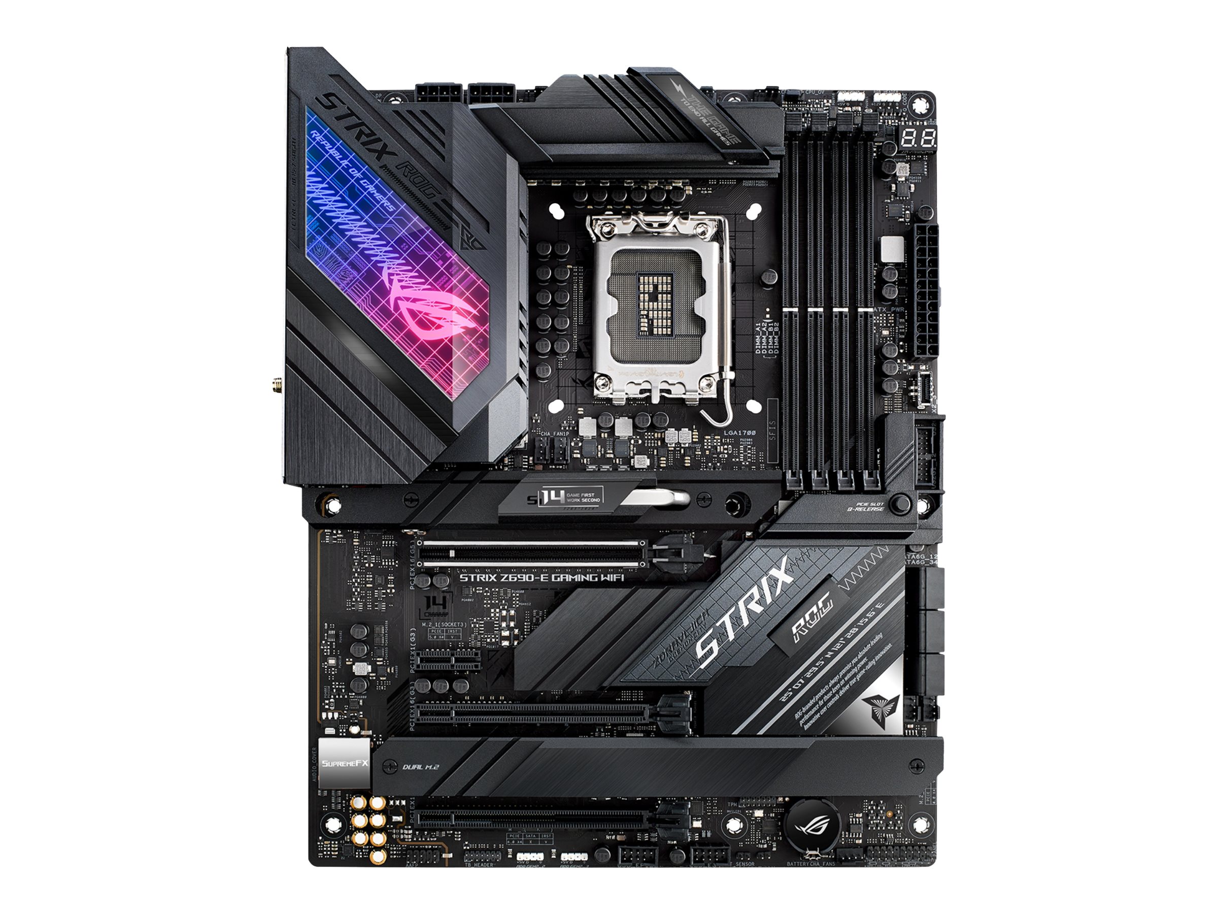 CPU ROG STRIX Z690-F GAMING WIFI + i7 13700k ROG STRIX Z690-F