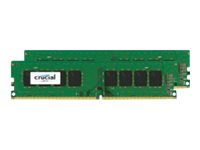 Crucial DDR4  8GB kit 2400MHz CL17  Ikke-ECC