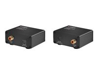 LINDY 150m Cat.6 Toslink Audio Extender