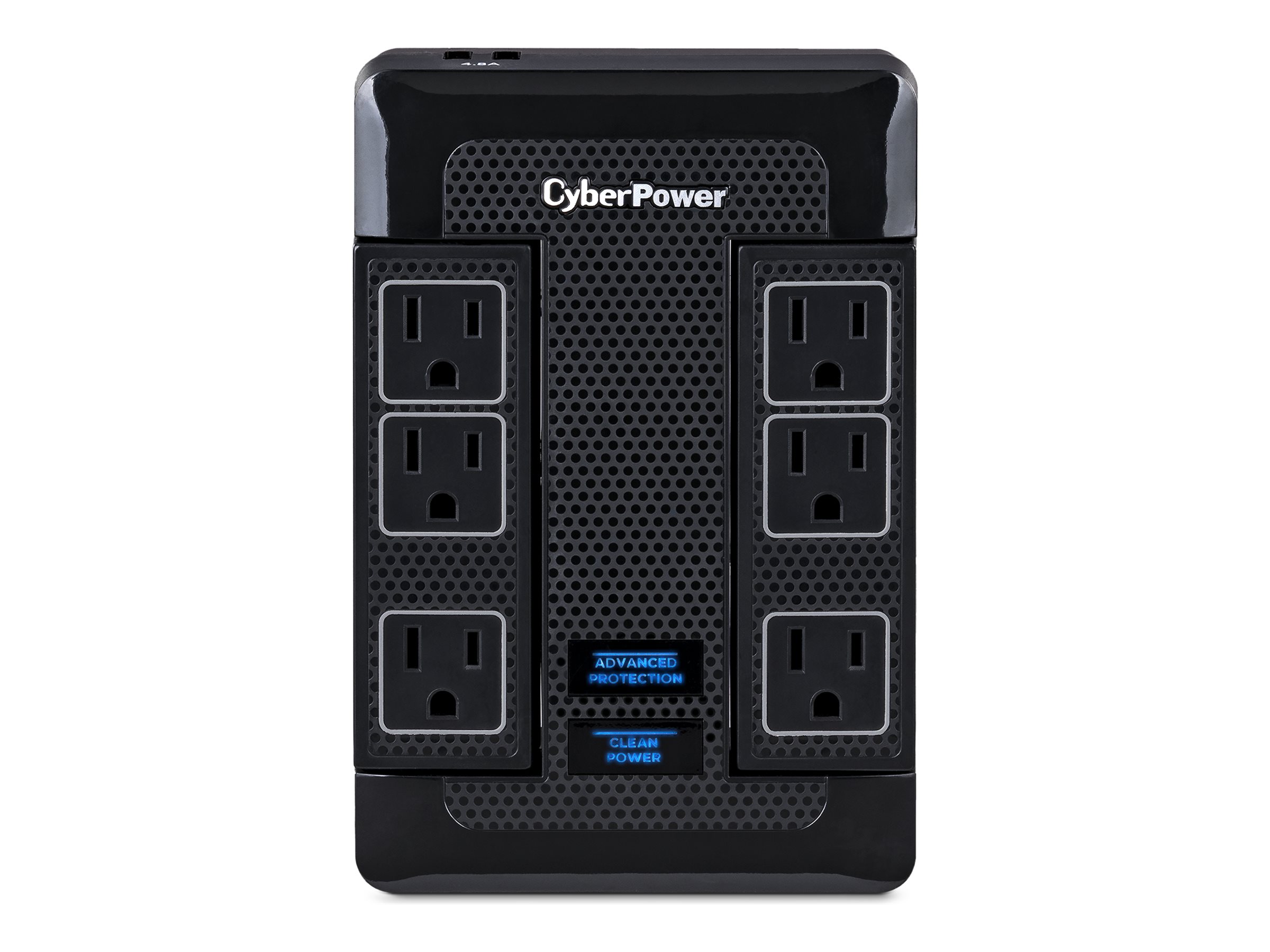 CYBERPOWER HT600WSU2A SURGE 500V 5-15P WALL TAP BLACK