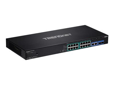 TRENDnet 18-Port Gigabit PoE+ Smart Surveillance Switch - TPE-3018LS