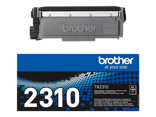 Image of Brother TN2310 - black - original - toner cartridge