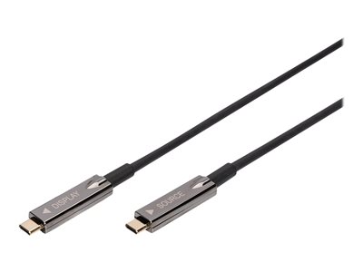 DIGITUS 4K USB 3.1 Typ - C AOC AV-Anschlusskabel, 10m - AK-330160-100-S