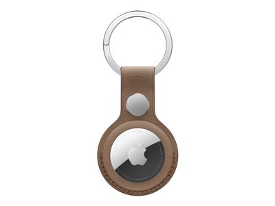 APPLE AirTag FineWoven Key Ring Taupe