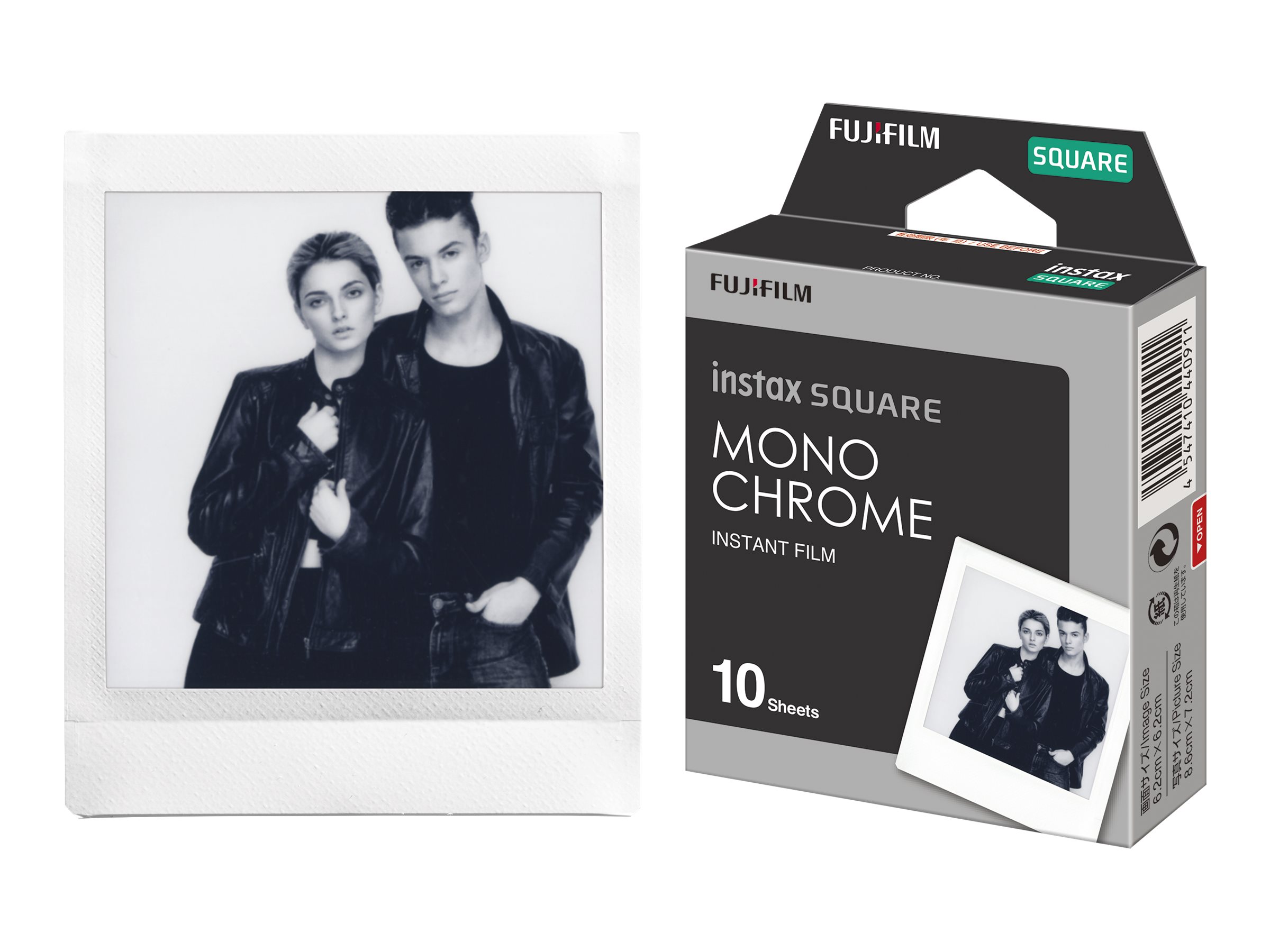 instax SQUARE 'Monochrome' Film (10 Shots)