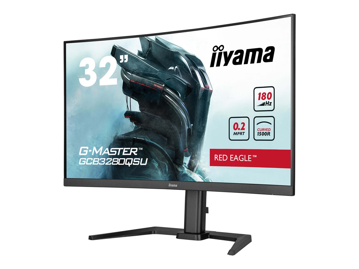 iiyama G-MASTER Red Eagle GCB3280QSU-B2 - LED monitor - zakřivená - 32" - HDR – foto 2