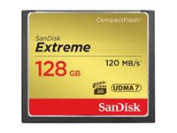 SanDisk Extreme 128 GB CompactFlash Memory Card - SDCFXSB-128G-G46