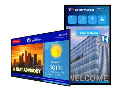 Planar URP492 - 49" Diagonal Class UltraRes P Series LED-backlit LCD display