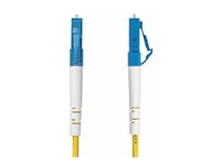 Startech 3m (9.8ft) LC to SC (UPC) OS2 Single Mode Simplex Fiber Optic Cable, 9/125µm, Laser Optimized, 40G/100G, Bend Insens