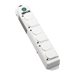 Tripp Lite Safe-IT UL 2930 Medical-Grade Power Strip for Patient Care Vicinity, 6 Hospital-Grade Outlets, Safety Covers, Antimicrobial, 15 ft. Cord