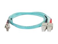 C2G 2m LC-SC 50/125 Duplex Multimode OM4 Fiber Cable